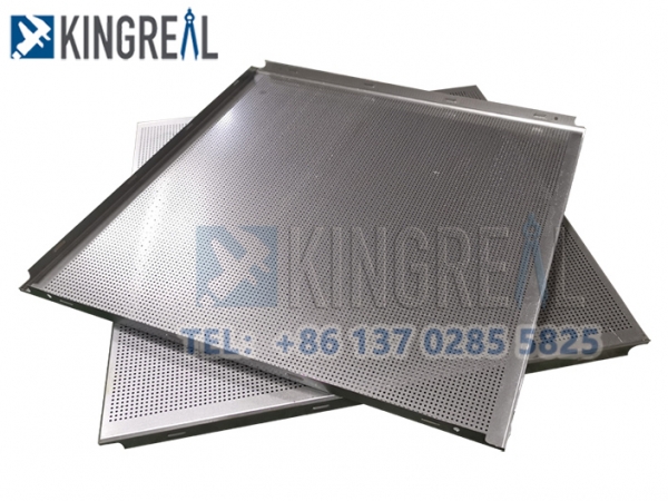 Metal ceiling tile production line