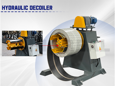 hydraulic decoiler