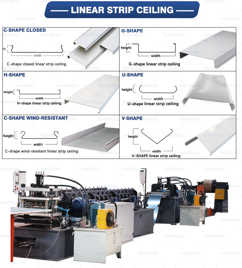 linear ceiling system