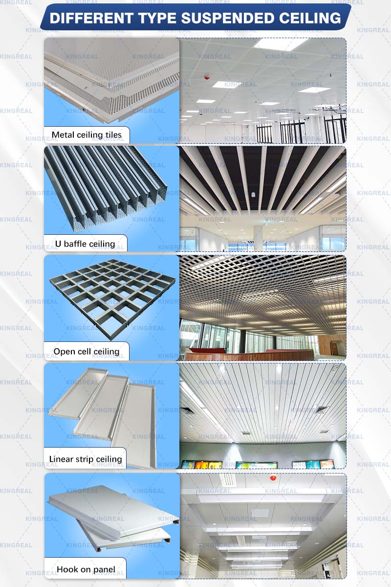 aluminium ceiling tiles