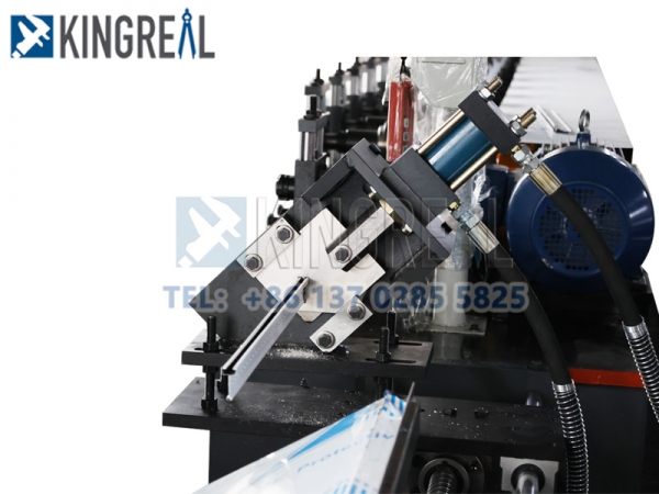 KINGREAL Silhouette T Grid Roll Forming Machine Exported To India