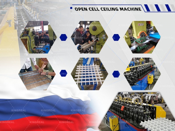 Russia Project -- Open Cell Grilyato Ceiling Making Machine