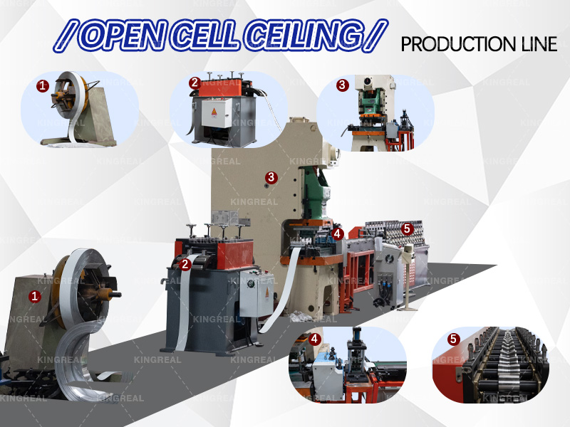 open_cell_ceiling_machine