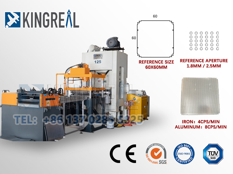 perforated ceiling tiles machine
