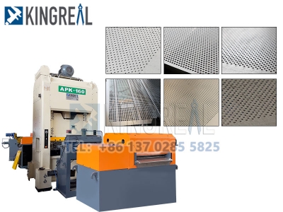 Metal Sheet Coil Perforation Line with Cutting