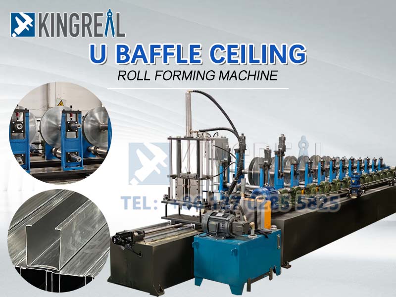 baffle ceiling machine section